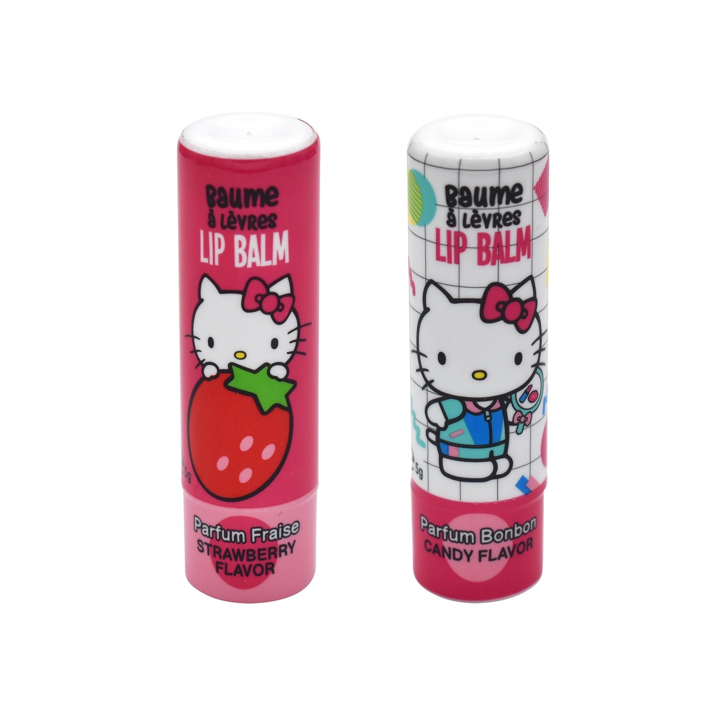 Baumes à lèvre Hello Kitty fraise ou bonbon