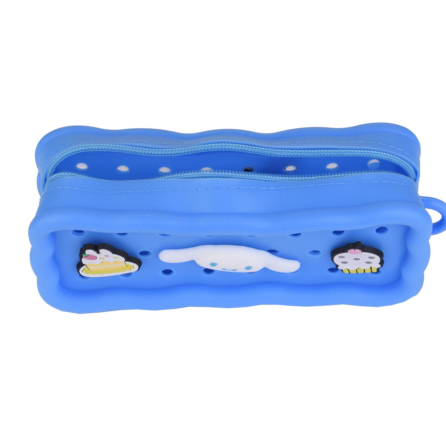 Trousse Cinnamoroll en silicone avec 4 charms