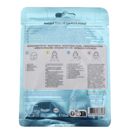 Masque tissu détox Cinnamorol